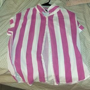 Striped beach shirt